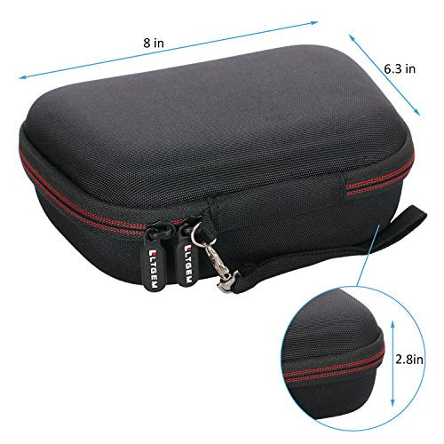 LTGEM Case for Xbox/PlayStation DualSense/GameSir G7 SE Controller - color: Black+Gray