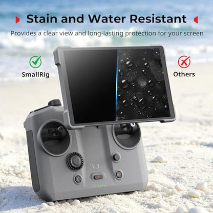 SMALLRIG HD Tempered Glass Screen Protector for DJI RC Pro 2 (2 Pack), Specifically Designed for DJI Drone Remote Controller Screens, for DJI Mini 5 Pro/Mavic 4 Pro/Air 3S / Air 3 / Mini 4 Pro