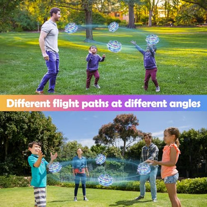 Flying Orb Ball Toys 2026, Cosmic Fly Ball Globe Boomerang Hover Ball - color: Blue