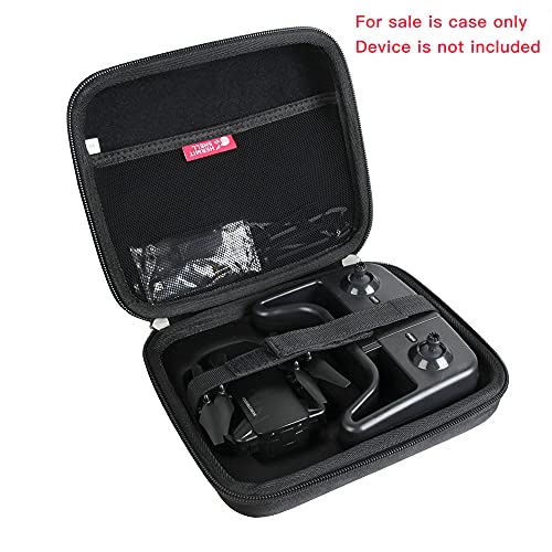 Hermitshell Travel Case for DEERC D20 Mini Drone (Black) - color: Black