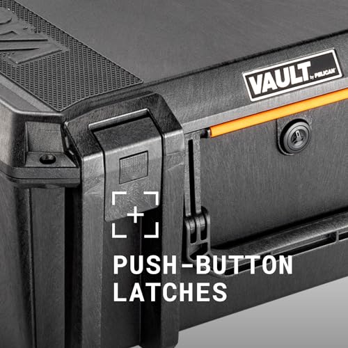 Pelican Vault V600 Hard Case (Camera, Pistol, Gear, Equipment) - style: With Foam