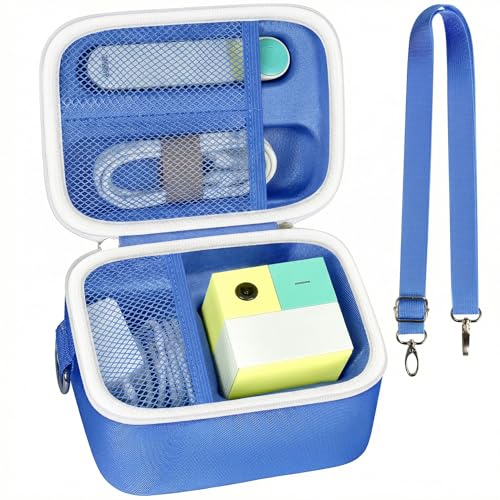 Againmore Case Compatible with Nex Playground Active Play System, Video Game Console Storage Holder Bag with Custom Slots for Device, HDMI Power Cord, Remote Control and Accessories-Blue(Box Only) - style: Blue Case