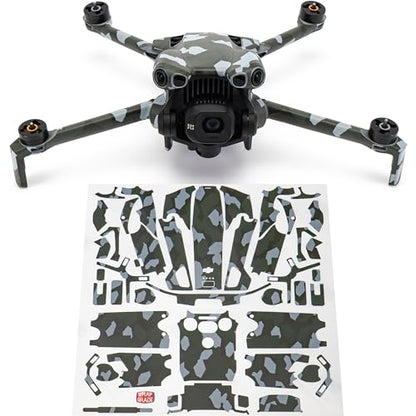 WRAPGRADE Skin Stickers Compatible with DJI Mini 5 Pro (Army Green Dot Camo) - color: Army Green Dot Camo