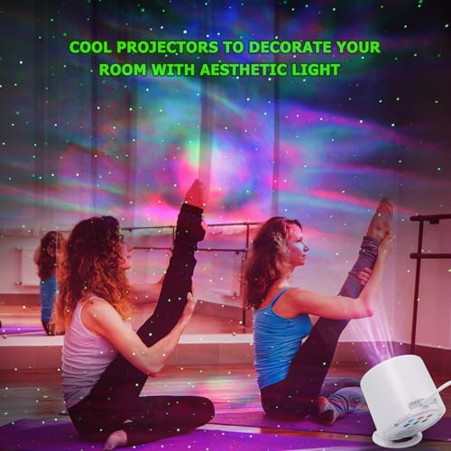 HERHOTER Galaxy Projector,Star Projector with Timer and Remote Control for Adults Bedroom Decoration, Party,Star Night Light - size: 3in