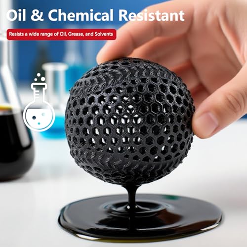 Siraya Tech Rebound PEBA 95A Super TPU 3D Printer Filament, Black, 800g - color: Peba 95a Black