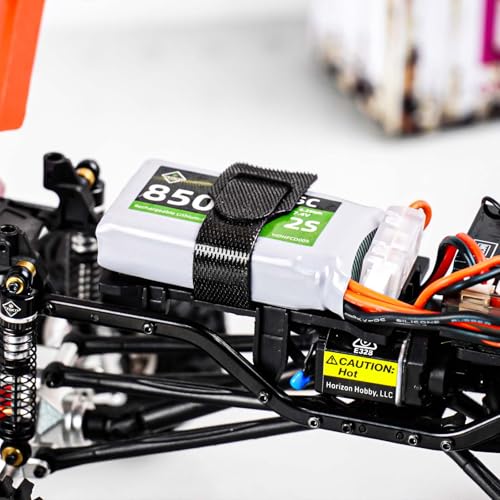 7.4V 2S 35C 850mAh LiPo Battery with USB Charger for 1/24 RC Car - size: 850mah 7.4V