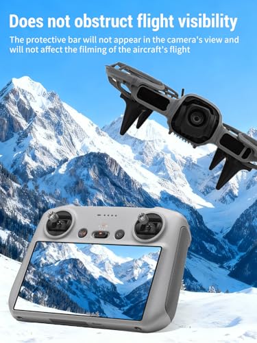 4-Pack Drone Landing Gear for DJI Neo 2, Lightweight Extension Legs Anti-Scratch Protector Bracket, Shockproof Plastic for DJI Neo Drone Accessories (Black)