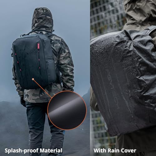 PGYTECH OneMo 2 25L-33L Camera Backpack with Shoulder Bag for Photographer - size: 25L+8L