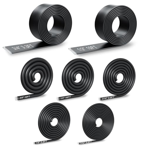 7-Size Heat Shrink Tubing Roll Kit, 4:1 Adhesive Lined, 53 ft Marine-Grade