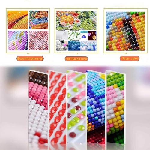 EWJRNSF 6 PCS Highland Cow 5D Diamond Painting Kits for Adults Gem Painting - color: AA 6 Pack Cow