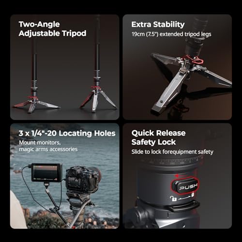SmallRig 68.9"/ 175cm Carbon Fiber Video Monopod for Camera - size: 175cm / 68.9"