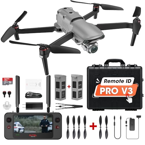 Autel Robotics EVO 2 Pro V3 w/Son-y 1" CMOS Sensor & 6K HDR Video - color: Gray