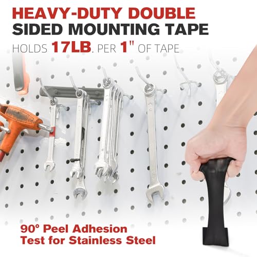 Double Sided Tape Heavy Duty 2" x 16.5 ft Mounting Tape VHB 5925 Black - color: Black, size: 2"×16.5ft