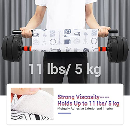 19.7 Inch Folding Protective Wrap for Camera Lens iPad Tablet Laptop Flash Telescope Hard Disk Switch Phone & More Devices, Self-Stick Wrapper Protector, Portable Travel Storage Pouch & Cleaning Cloth