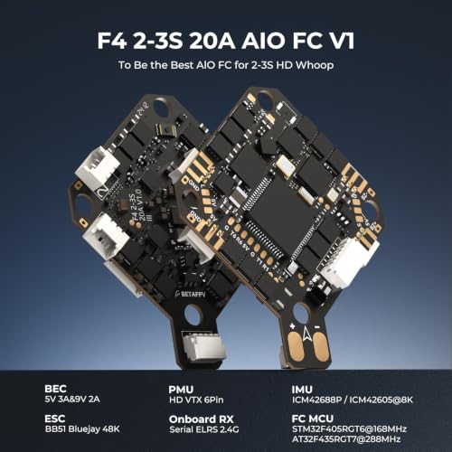 BETAFPV Pavo Pico II Brushless Whoop Drone 2S Quadcopter for O4/O4 Pro PNP