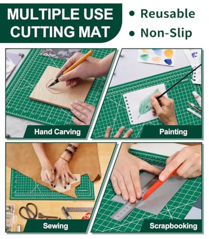 10 Pcs Self Healing Cutting Mat Bulk, 12×18 Inch Cutting Mats for Crafts - style: 10 Pack