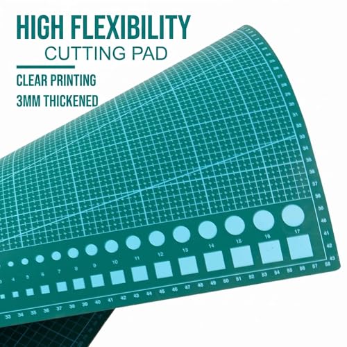 Self Healing Sewing Mat - A4 (9"x12"), 5-Ply PVC Construction