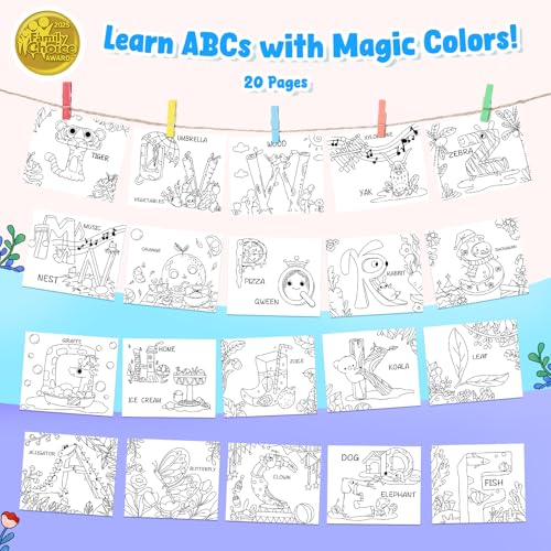 JoyCat Paint with Water Coloring Books for Toddlers (Alphabet) - style: Alphabet