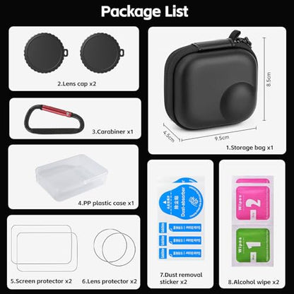 Osmo Nano Accessories Kit, Mini Carrying Case for DJI Osmo Nano/Xtra Atto