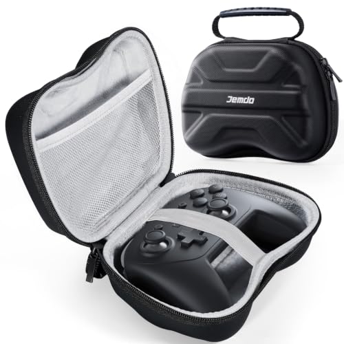 JEMDO Hard EVA Travel Controller Carrying Case for NS2 Pro, PS5/Xbox, Black - color: Black