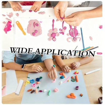 Flower Pattern Clay Texture Roller Plastic Column Pottery Tools Floral Texture Roller Stamps for Earrings Making Handmade Jewelry Crafting DIY Projects Home Accessories