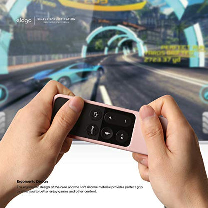 elago R1 Intelli Case for Apple TV 4K Siri Remote 1st Gen - color: Sand Pink