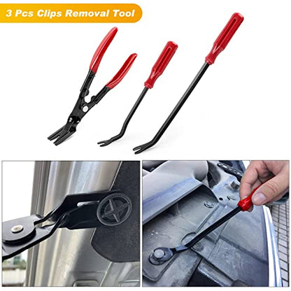 GOOACC 88Pcs Auto Trim Removal Tool and Push Pin Retainer Clip Set - color: 48Pcs Remover + 40Pcs Clips