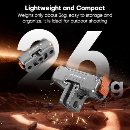 REYGEAK 360° Magnetic Quick Release Mount for DJI Action 6/Osmo Nano - color: for DJI Action 6/Osmo Nano