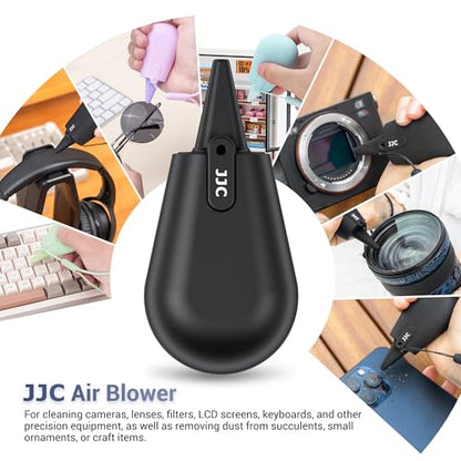 JJC Pocket-Sized Silicone Camera Dust Blower Small Lens Air Blower - Lilac - color: Lilac, size: Small