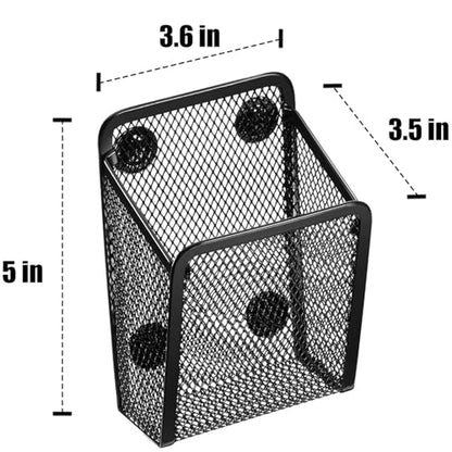 Magnetic Pencil Holder Whiteboard Pen Holder Locker Accessories (1-Slot*2)