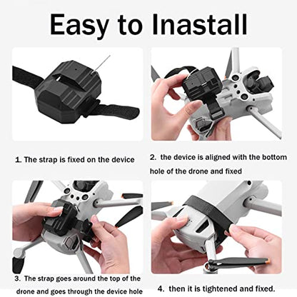 Airdrop Payload Transport Delivery Release Drop Device Drone Thrower Airdrop Dropping System Compatible for DJI Mini 4 Pro/Mini 3/Mini 3 Pro/Mini 2/Mini SE/Mavic Mini/Mavic Pro/Mavic Air