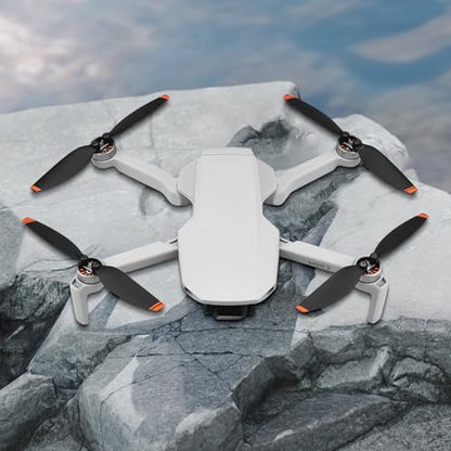 x xotic tech Mini Propellers Replacement Low-Noise and Quick-Release 4726 Blades Props Compatible with DJI Mini 2 SE/Mini SE/Mini 2/Mini 4k Drone Screws(Orange,16Pcs)