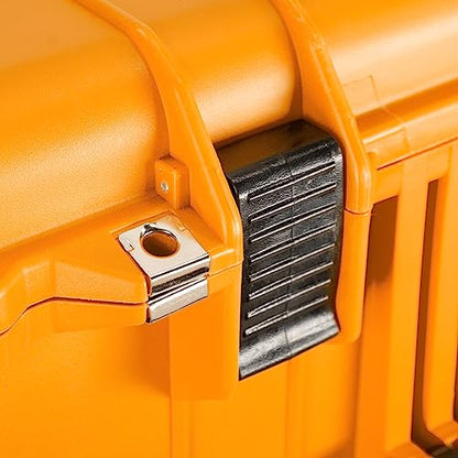 Eylar 31.5" X-Large Protective Roller Hard Case for Cameras, Drones, Tools, and AV Equipment with IP67 Waterproof, Shock Resistant, and Customizable Foam Inserts (Yellow) - color: Yellow