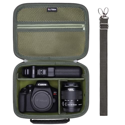 Small Camera Case Bag for Canon EOS Rebel T7/R50//R100 DSLR Camera Green - color: Green, size: Small