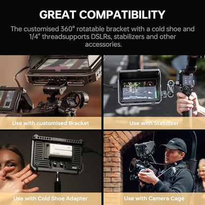 VILTROX DC-X2 6 Inch Touchscreen DSLR Camera Field Monitor