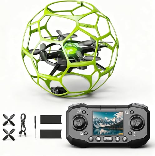 Brushless Camera Drone for Beginners, LCD Remote
