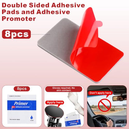 Double Sided Adhesive Pad Heavy Duty, 8 PCS 1.97"x1.18"x0.079"