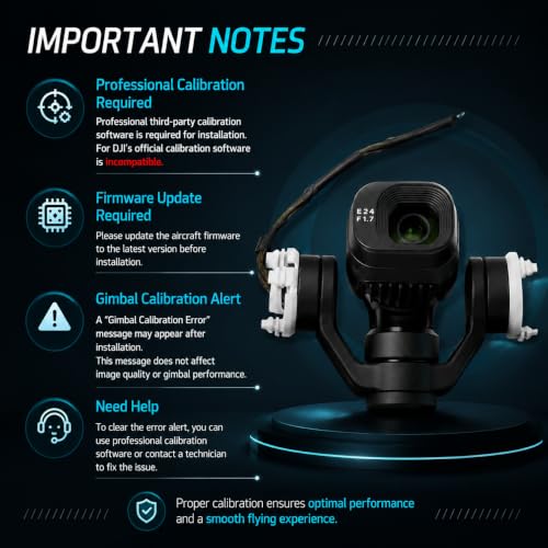 Original Gimbal Camera with Single Cable & Rubber Dampers for DJI Mini 4 Pro Drone Replacement Accessories Complete Gimbal for Mini 4 Pro UAV Repair Parts