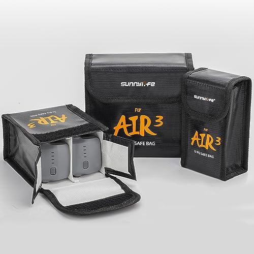 Lipo Battery Storage Case for DJI Air 3s / Air3 (for 1 battery) - size: Small (for 1 battery)