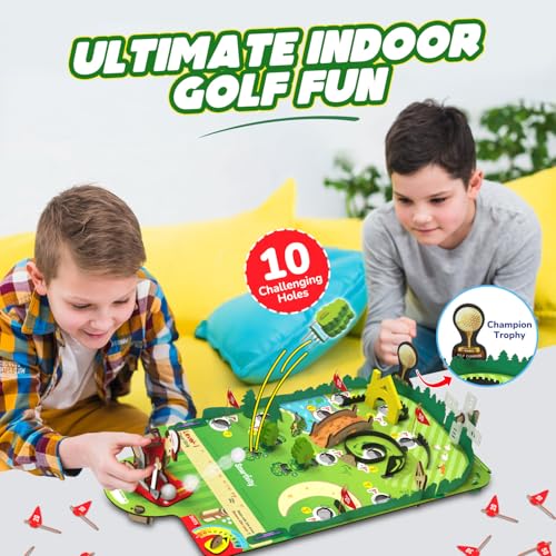 Smartivity DIY Mini Golf STEM Kit for Kids 6-12 Years - style: Mini Golf