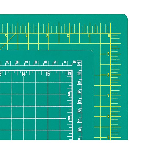 ZERRO Self Healing Cutting Mat 12" x 18" Double Sided Cutting Sewing Mat - size: 17.7"L x 11.8"W