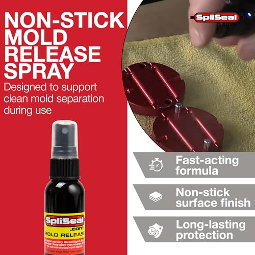 SpliSeal Mold Release Spray for Clean Mold Surface Non-Stick Separation - size: Pack of 1