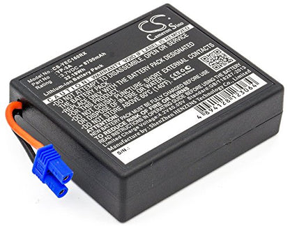 Replacement Battery for YUNEEC H480 Drone Remote Control ST16 Controller ST16 Pro Controller ST16 Pro Remote Controller ST16 Remote Controller 58-000160 ST16 ST16F YP-3A (8700mAh)