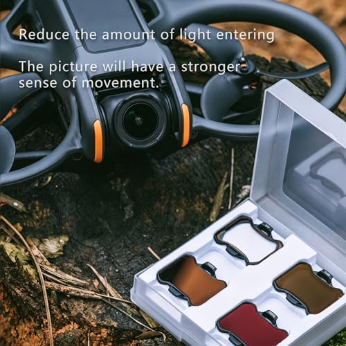 MEIVIFPV FPV ND Filter Set for Avata 2 Lens UV ND8 ND16 ND32 FPV Camera Lens for RC FPV Quadcopters