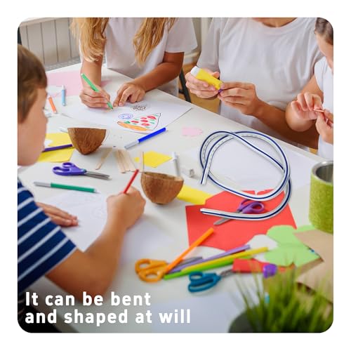 36 Inch Flexible Curve Ruler Graduated Rulers with Inking Edge, Double Side Scale Ruler for Drawing, Pattern Making, Engineering, and Stencil Work - style: 36 Inch