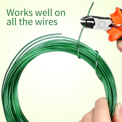 Mudder 5 Roll Bonsai Training Wire Aluminum 1/1.5/2.0mm Green - color: Green, size: 1/1.5/2.0mm