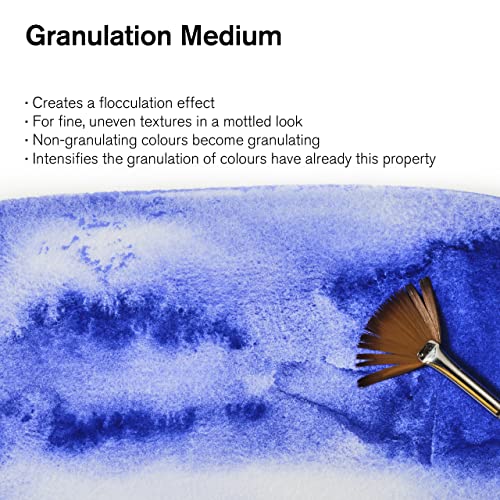 Winsor & Newton Watercolor Medium, Granulation Medium, 75ml Bottle - color: Granulation Medium, style: 2.5-oz Bottle