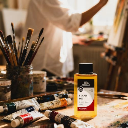 PHOENIX Stand Oil 2.5 Fl oz. / 75ml Bottle - style: Stand Linseed Oil 2.5 Fl Oz.
