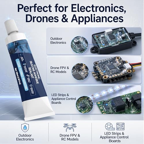 Conformal Coating 100ml RTV Silicone for PCB Circuit Board Protection