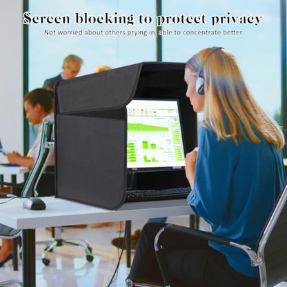 21.5 inch Display Monitor Hood Sunshade Desktop Computer Sunshade, Small - size: Small (Less Than 21.5")